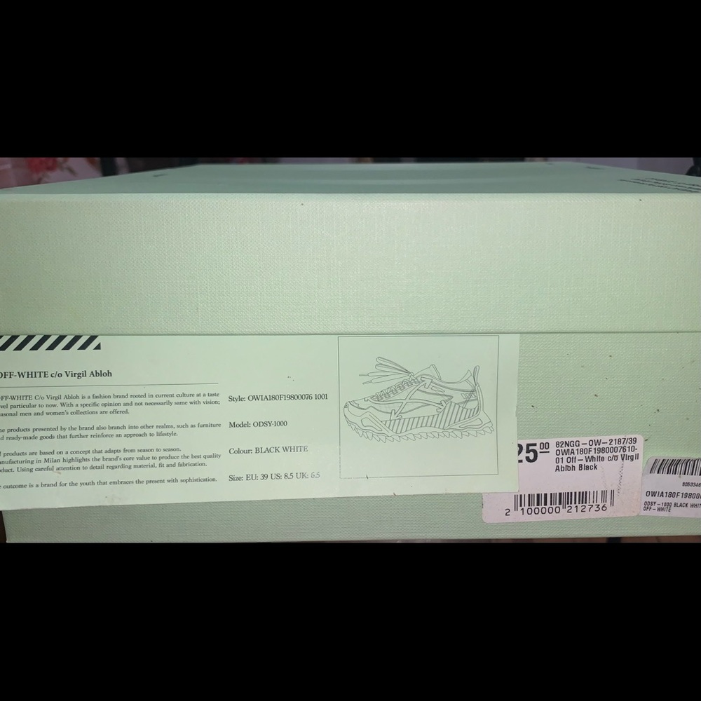 OFF-WHITE ODSY-1000 SNEAKERS - Picture 4 of 6